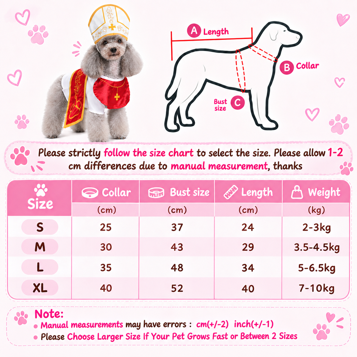 Holy Pet Costume