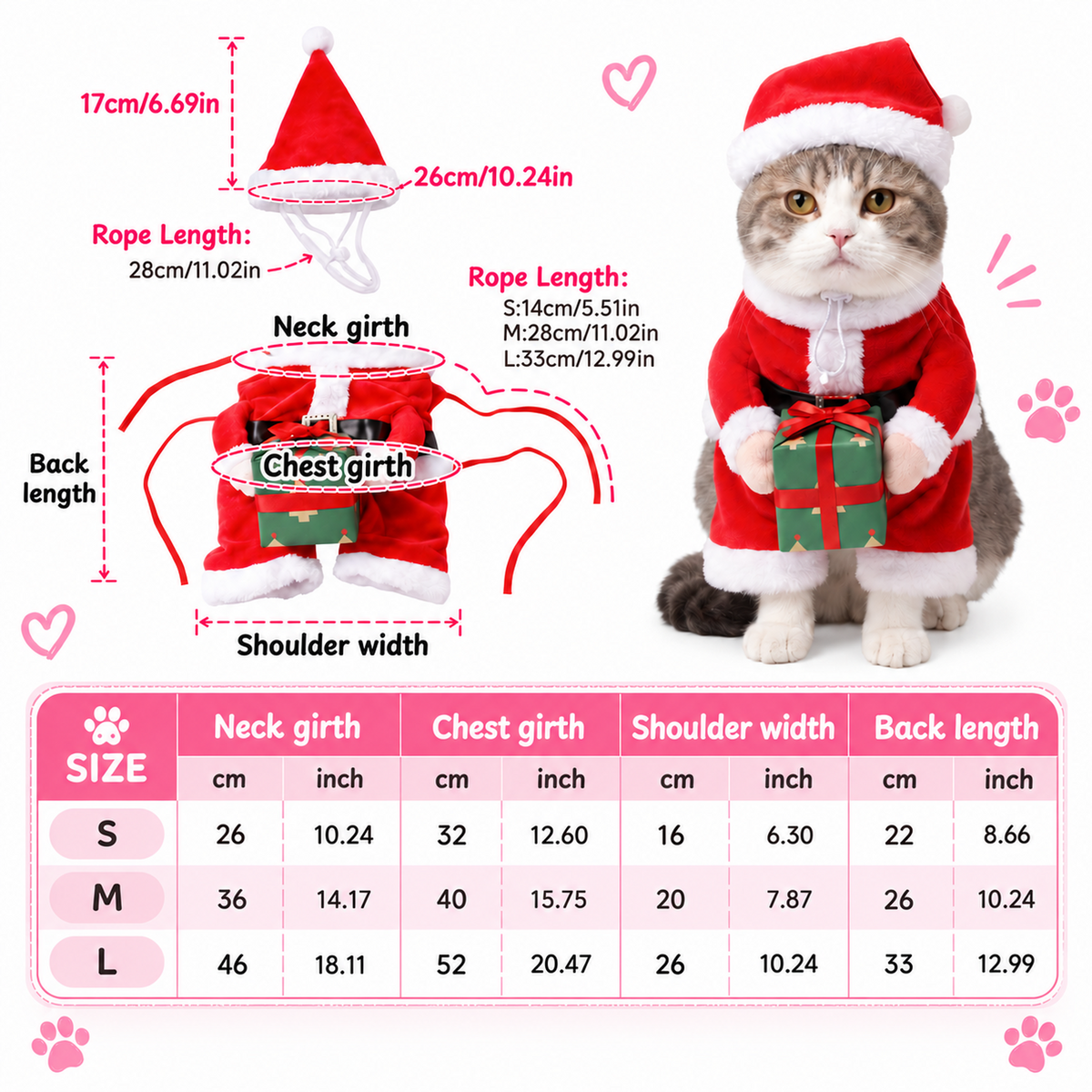Christmas Pet Costume